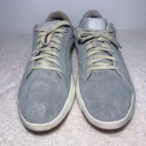 Cole Haan Grandpro Tennis Sneakers Mens Size 11 Turquoise  Suede Low Top Shoes